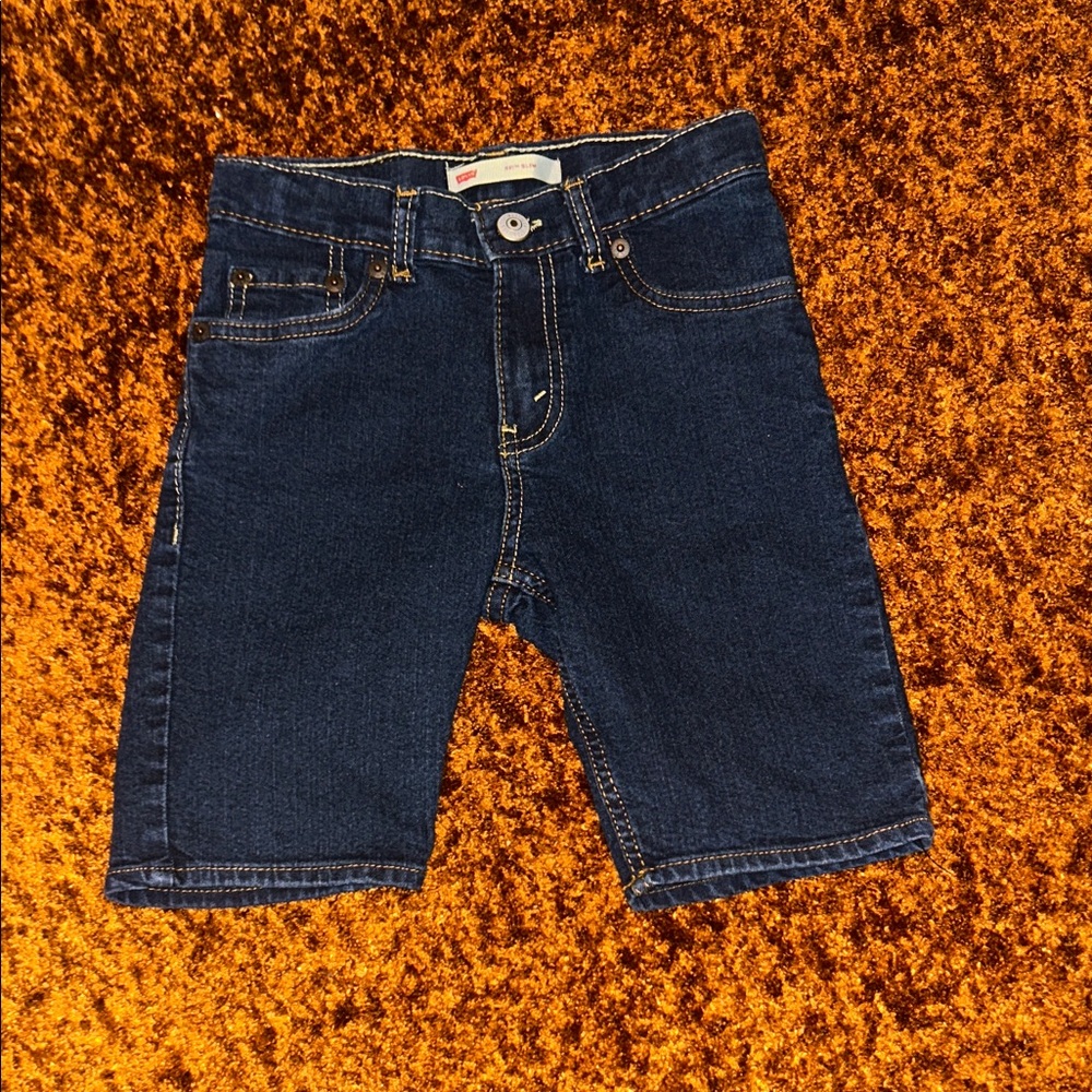Levi's Kids Dark Indigo Shorts